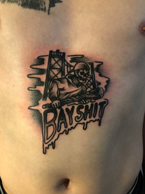 San Francisco Temporary Tattoos by Charles House on Dribbble